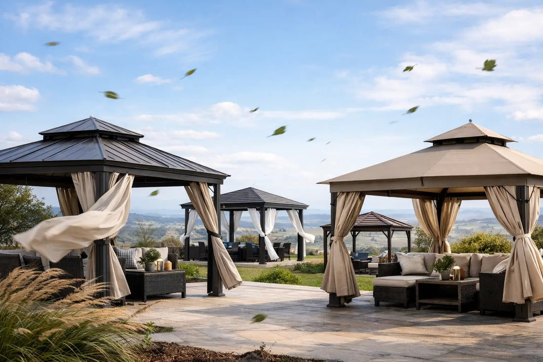 8 Best Gazebos for Windy Areas