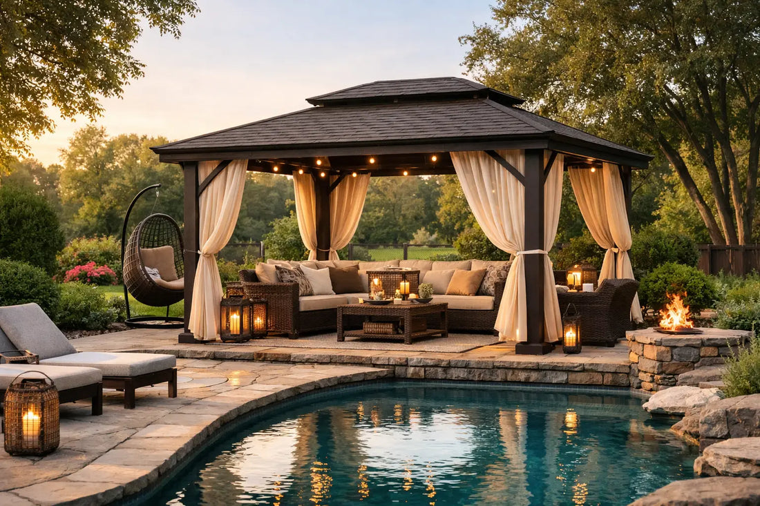 Outdoor Gazebos That Upgrade Your Backyard