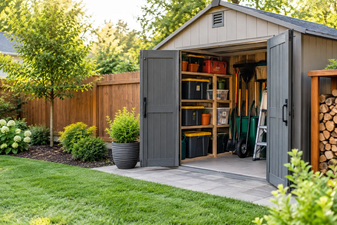 How to Organize Backyard Storage for More Space