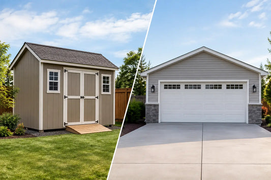 Shed Versus Garage: Which Storage Fits You?