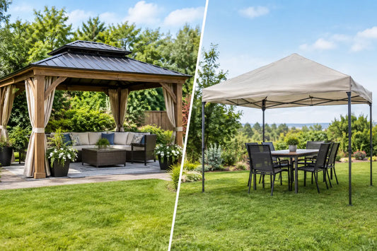Gazebo Versus Canopy: Which Fits Your Yard?