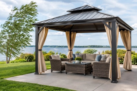 How to Secure a Gazebo for Windy Days