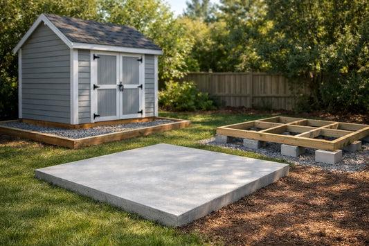 Storage Shed Foundation Examples That Last