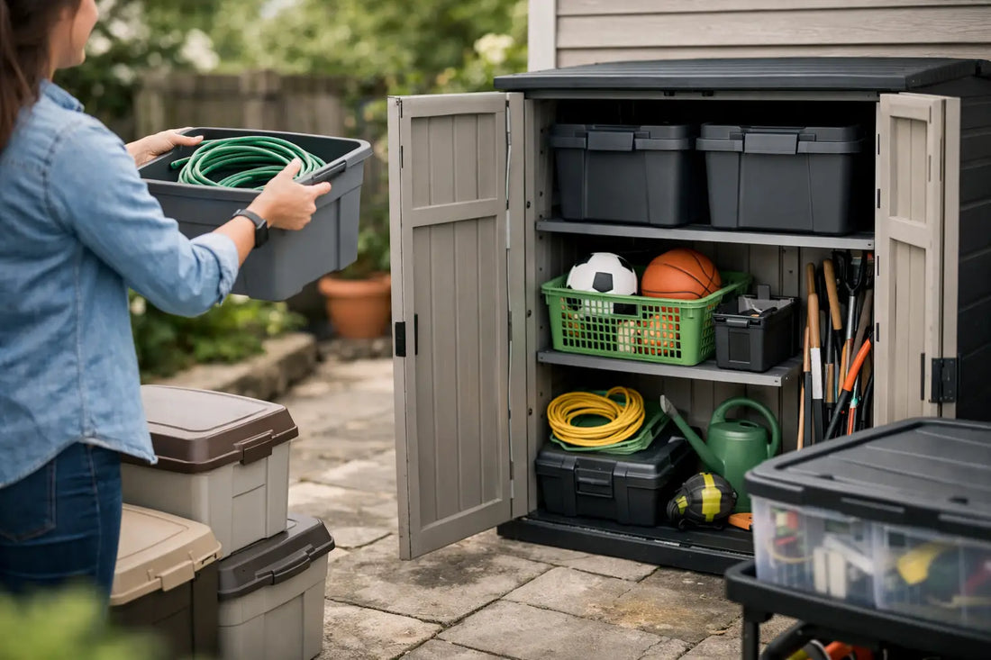 How to Organize Outdoor Storage Fast