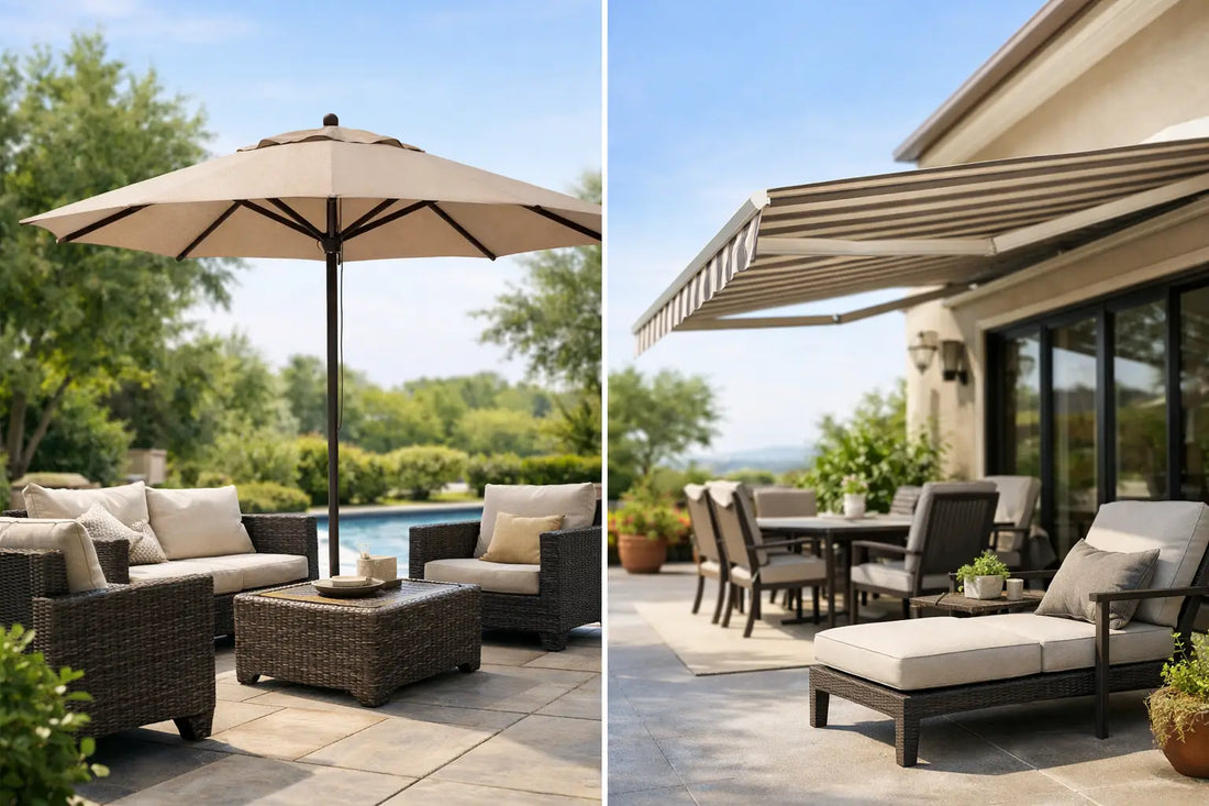Umbrella Versus Awning: Which Shade Fits?