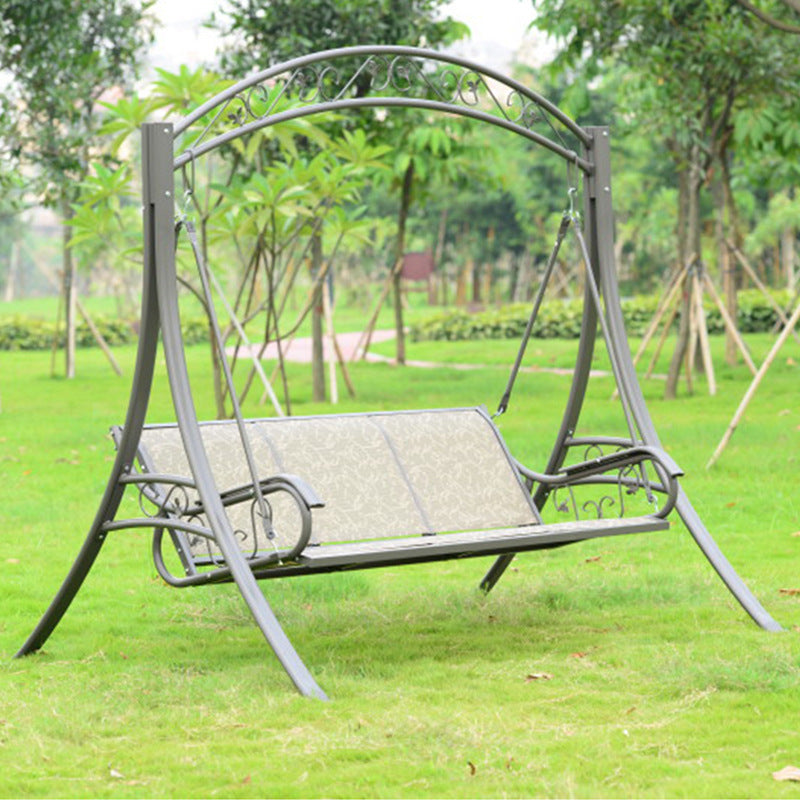 Outdoor Leisure Furniture Rocking Chair Iron Swing - Loving My Life Outdoors