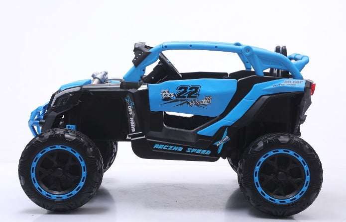 24V 400W Kids Ride On Car UTV & Parents Remote Control,4-wheel Suspension, 3 Speed, Power Display, Bluetooth, MP3, Music, LED Light, Provide A Speed Of 4-8KM&H For Kids