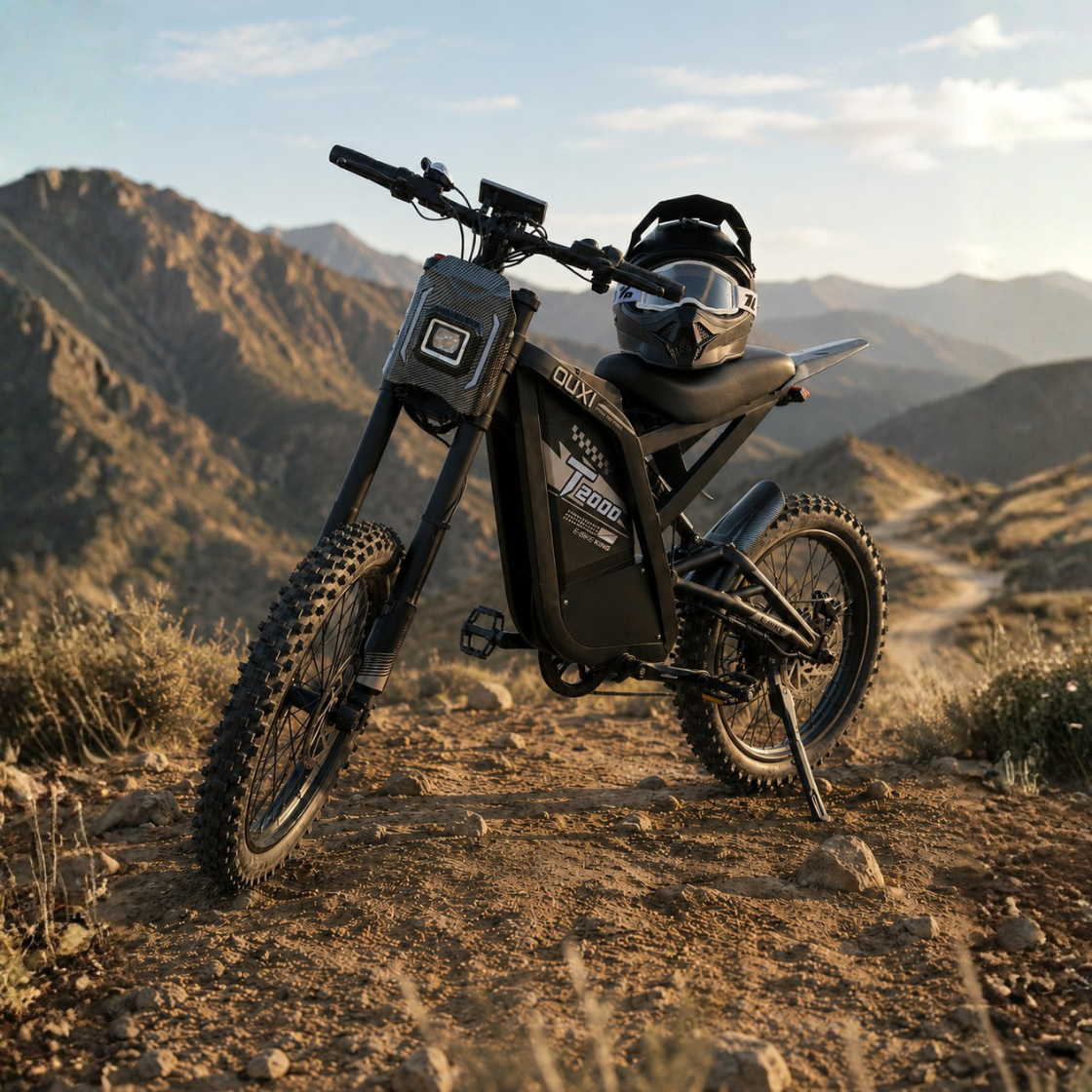 T2000 Electric Dirt Bike-Style E-Bike