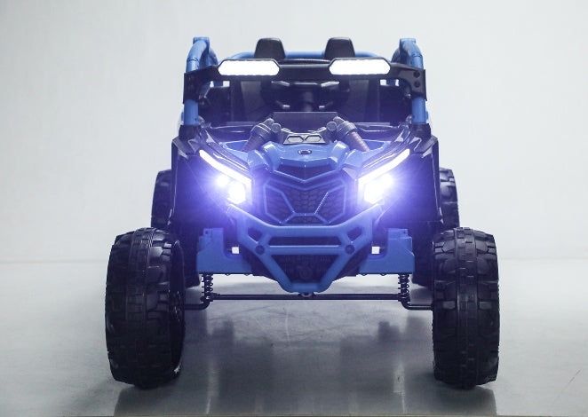 24V 400W Kids Ride On Car UTV & Parents Remote Control,4-wheel Suspension, 3 Speed, Power Display, Bluetooth, MP3, Music, LED Light, Provide A Speed Of 4-8KM&H For Kids