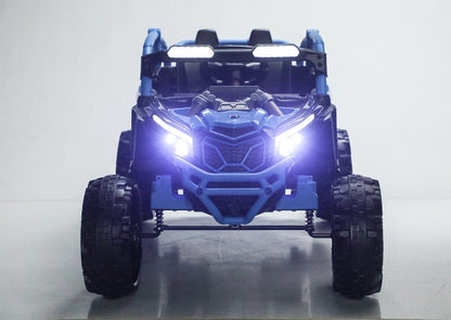 24V 400W Kids Ride On Car UTV & Parents Remote Control,4-wheel Suspension, 3 Speed, Power Display, Bluetooth, MP3, Music, LED Light, Provide A Speed Of 4-8KM&H For Kids