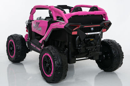 24V 400W Kids Ride On Car UTV W&Parents Remote Control,4-wheel Suspension, 3 Speed, Power Display,Bluetooth,MP3,Music,LED Light, Provide A Speed Of 4-8KM&H For Kids