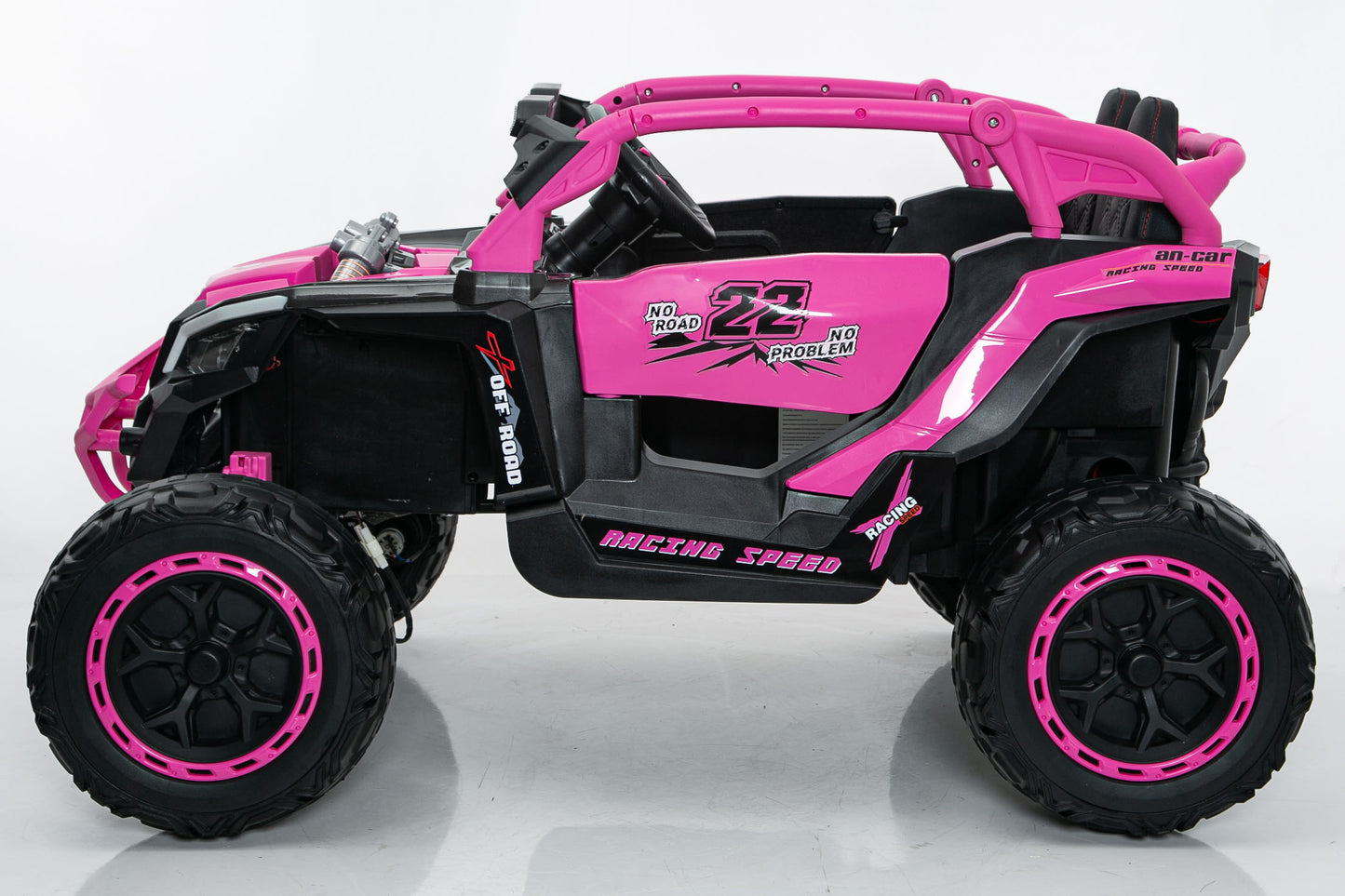 24V 400W Kids Ride On Car UTV W&Parents Remote Control,4-wheel Suspension, 3 Speed, Power Display,Bluetooth,MP3,Music,LED Light, Provide A Speed Of 4-8KM&H For Kids