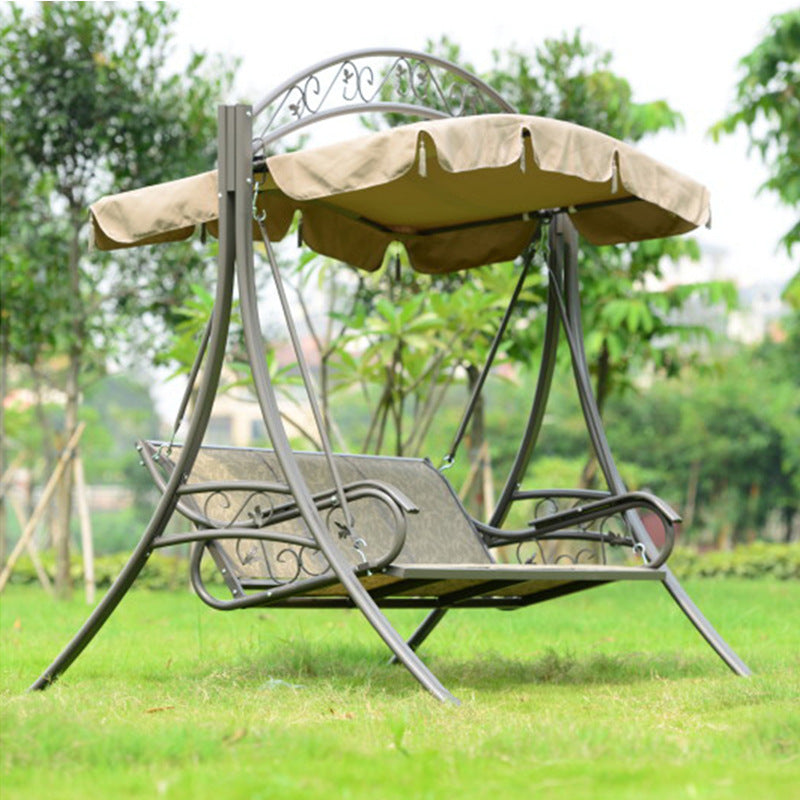 Outdoor Leisure Furniture Rocking Chair Iron Swing - Loving My Life Outdoors