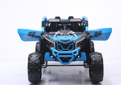 24V 400W Kids Ride On Car UTV & Parents Remote Control,4-wheel Suspension, 3 Speed, Power Display, Bluetooth, MP3, Music, LED Light, Provide A Speed Of 4-8KM&H For Kids